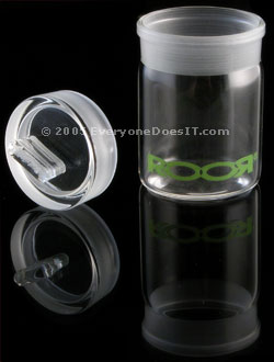 roor accessories stash jars medium green